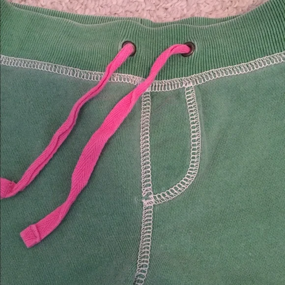 Mini Boden pants green size 5y green/pink - Picture 2 of 8